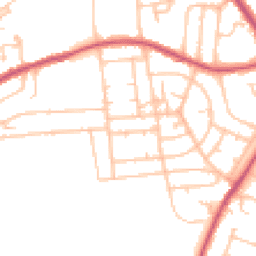 Daytime road noise heatmap for SE9 4BJ