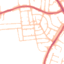 Daytime road noise heatmap for SE9 4BQ