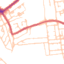 Daytime road noise heatmap for SE9 4JD