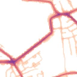 Daytime road noise heatmap for SE9 4RB