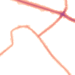 Night-time road noise heatmap for SE9 4TL