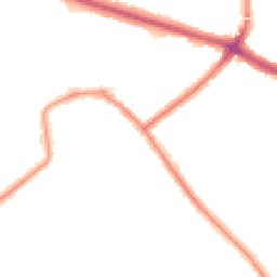 Night-time road noise heatmap for SE9 4TP