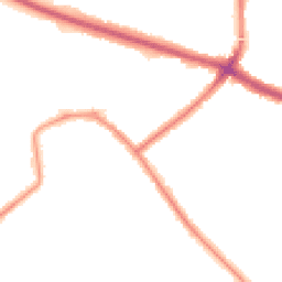 Night-time road noise heatmap for SE9 4TU