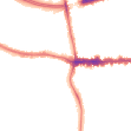 Night-time road noise heatmap for SE9 5AA