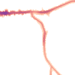 Night-time road noise heatmap for SE9 5BN