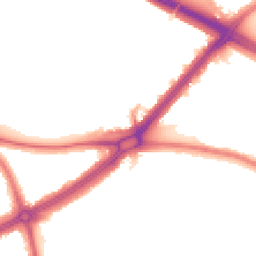 Night-time road noise heatmap for SE9 5JZ