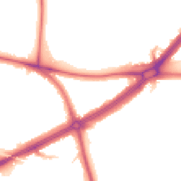 Night-time road noise heatmap for SE9 5LP