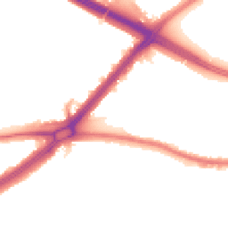 Night-time road noise heatmap for SE9 5SZ