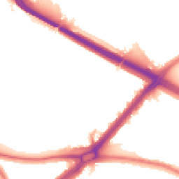 Night-time road noise heatmap for SE9 6AQ