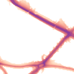 Night-time road noise heatmap for SE9 6BP