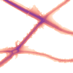 Night-time road noise heatmap for SE9 6DZ