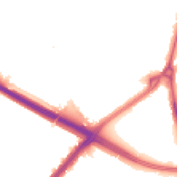 Night-time road noise heatmap for SE9 6LE