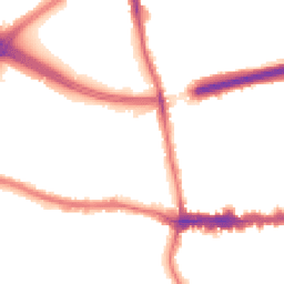 Night-time road noise heatmap for SE9 6PX