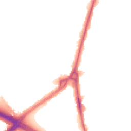 Night-time road noise heatmap for SE9 6RA