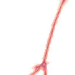 Night-time road noise heatmap for SE9 6RR