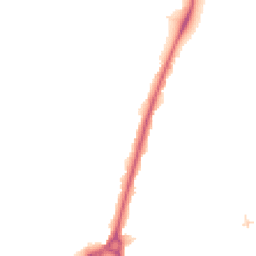 Night-time road noise heatmap for SE9 6RW