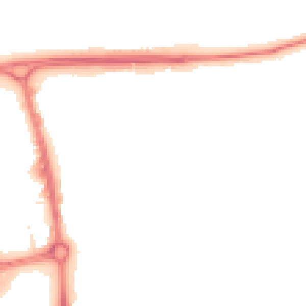 Night-time road noise heatmap for SG1 1UR