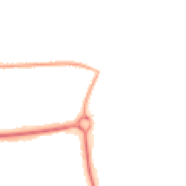 Night-time road noise heatmap for SG1 4PA
