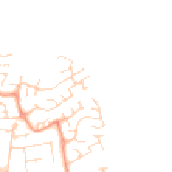 Daytime road noise heatmap for SG1 6BP