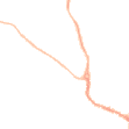 Night-time road noise heatmap for SG12 0AD