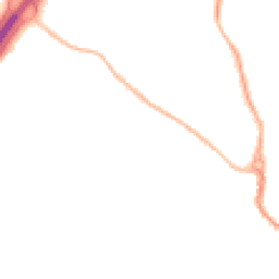 Night-time road noise heatmap for SG12 0AR