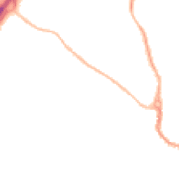 Night-time road noise heatmap for SG12 0AS