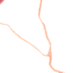 Night-time road noise heatmap for SG12 0BN