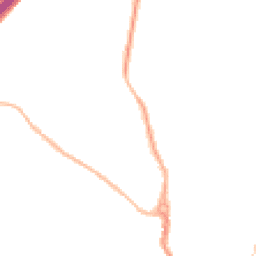 Night-time road noise heatmap for SG12 0BW