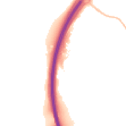Night-time road noise heatmap for SG12 0BX