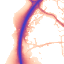 Daytime road noise heatmap for SG12 0DR