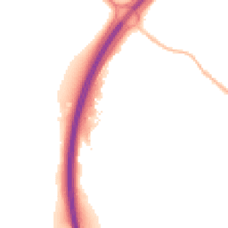 Night-time road noise heatmap for SG12 0DR