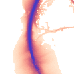 Daytime road noise heatmap for SG12 0DS