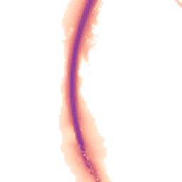 Night-time road noise heatmap for SG12 0DS