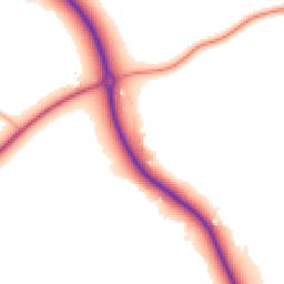 Daytime road noise heatmap for SG12 0ET