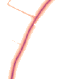 Daytime road noise heatmap for SG12 0HA