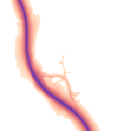 Daytime road noise heatmap for SG12 0HP