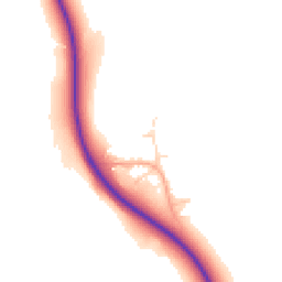 Daytime road noise heatmap for SG12 0HR