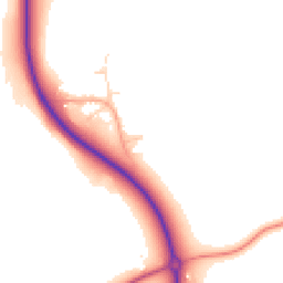 Daytime road noise heatmap for SG12 0HT