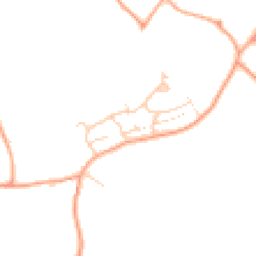 Daytime road noise heatmap for SG12 0NB