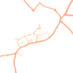 Daytime road noise heatmap for SG12 0NF