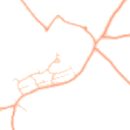 Daytime road noise heatmap for SG12 0NJ