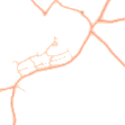 Daytime road noise heatmap for SG12 0NL