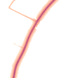 Daytime road noise heatmap for SG12 0PP