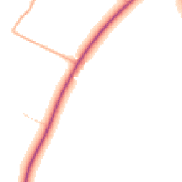 Daytime road noise heatmap for SG12 0PW