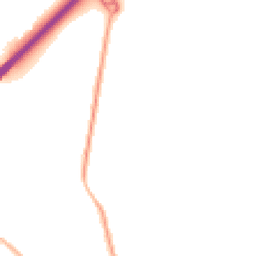Night-time road noise heatmap for SG12 0RQ