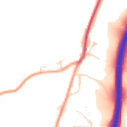 Daytime road noise heatmap for SG12 0TB
