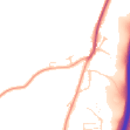 Daytime road noise heatmap for SG12 0TF