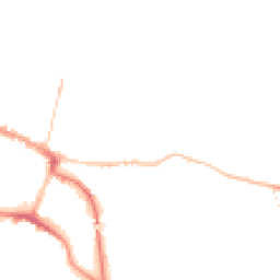 Night-time road noise heatmap for SG12 7AH