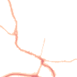 Night-time road noise heatmap for SG12 7BX