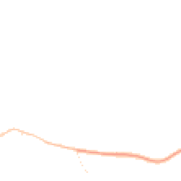 Night-time road noise heatmap for SG12 7HH